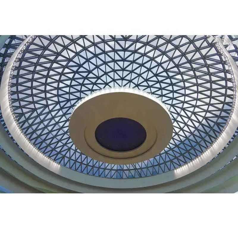 LFBJMB Steel Structure Dome Glass Roof Skylight Construction