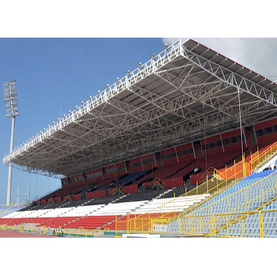 Prefab Space Truss Design Light Steel Structure Stadium Bleachers