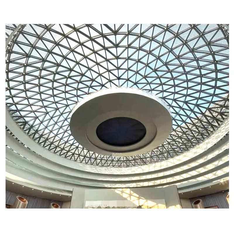 LFBJMB Steel Structure Dome Glass Roof Skylight Construction