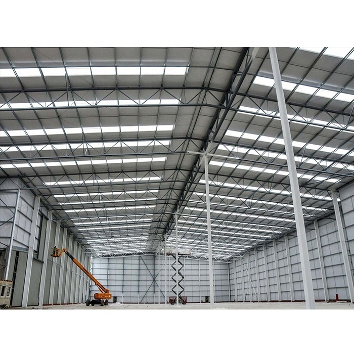 LF high quality Warehouse AISC Custom-designed Easy Build Steel Structure Prefab Warehouse