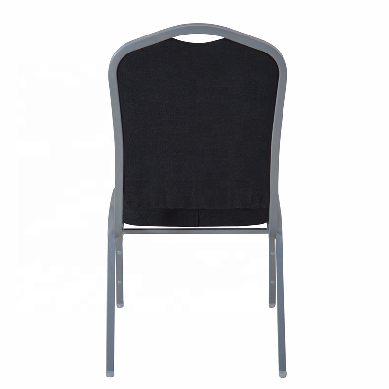 China Free sample cheap stackable hotel wedding used steel banquet chairs for sale