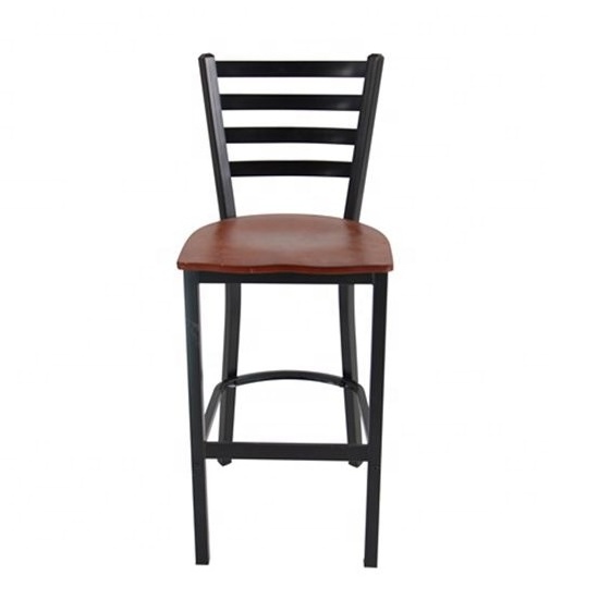 Hot Sale Cheap commercial restaurant bar stools Modern Industrial Style Black/White Metal Stool Bar Chairs For Night Culb