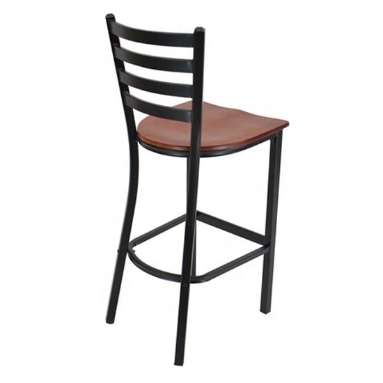 Hot Sale Cheap commercial restaurant bar stools Modern Industrial Style Black/White Metal Stool Bar Chairs For Night Culb