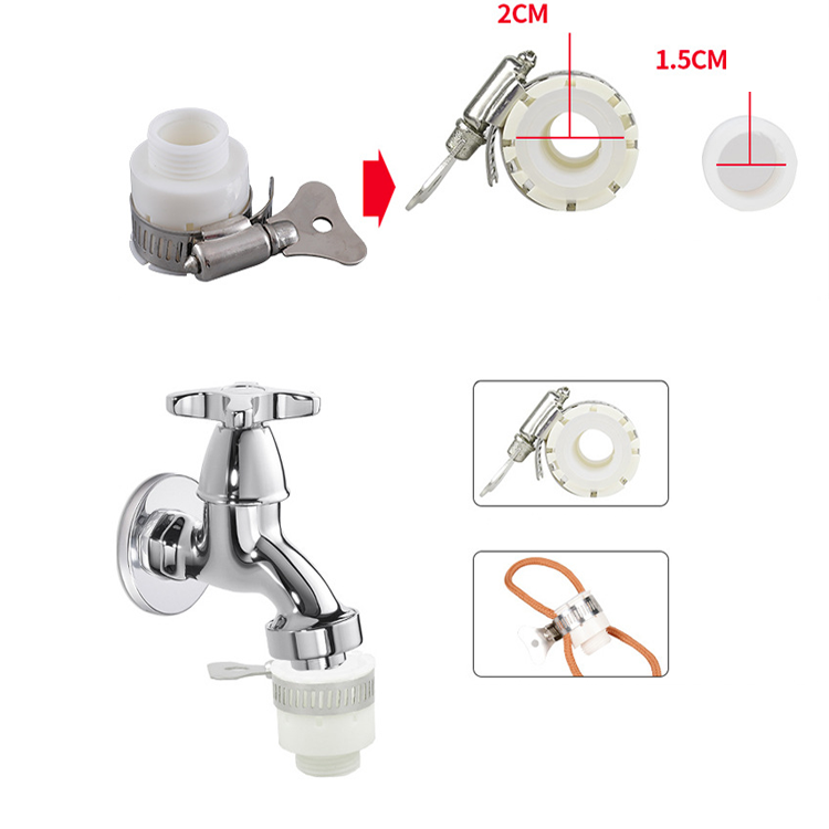 China Manufacture Water Hose Connectors Universal Faucet Adapter Tap Quick Connectors