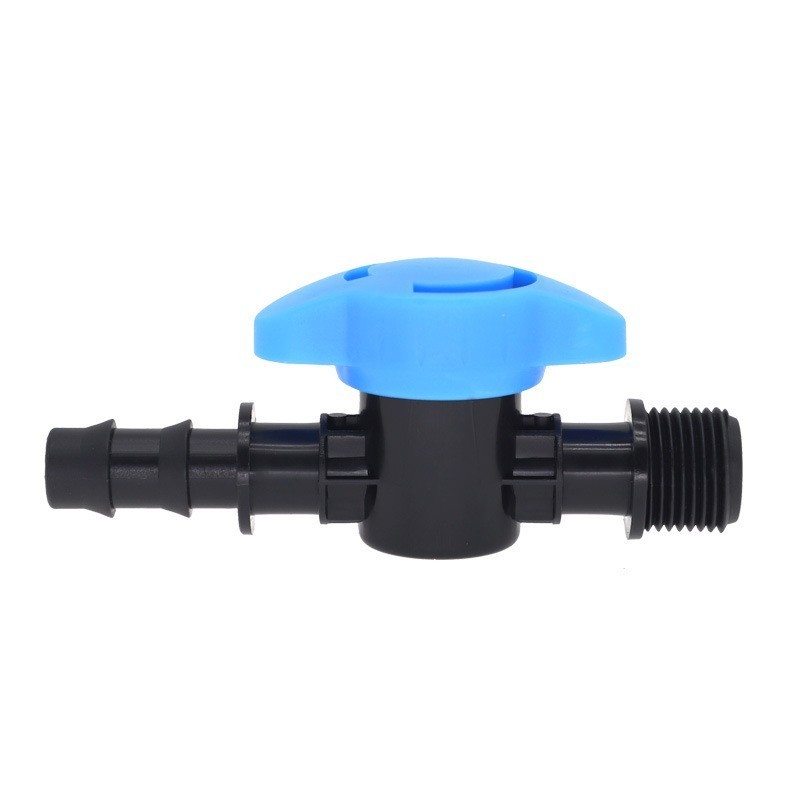 16mm drip irrigation valve starter connector for agriculture  greenhouse and garden irrigation system