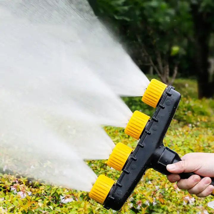 Wholesale Plastic 6 Way Splitter Sprinkler Head Garden Irrigation Atomizer Nozzle water sprayer