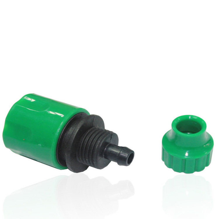 garden irrigation hose fittings water quick connector plastic garden hose 3/8 connector