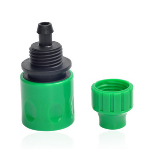 garden irrigation hose fittings water quick connector plastic garden hose 3/8 connector