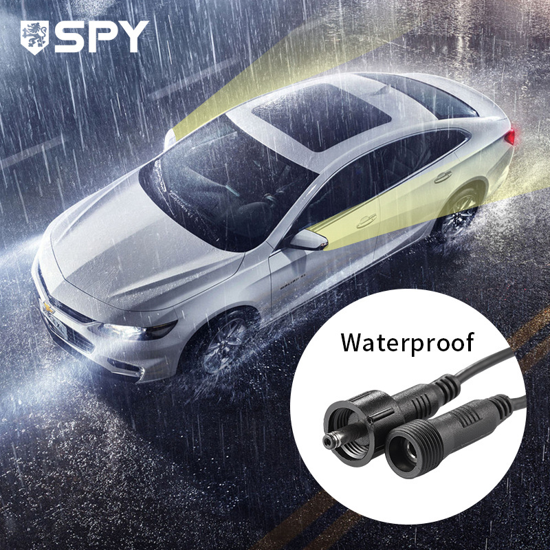 SPY hot selling car universal wireless led front and rear reversing parking sensors front probe radar kit with distacne