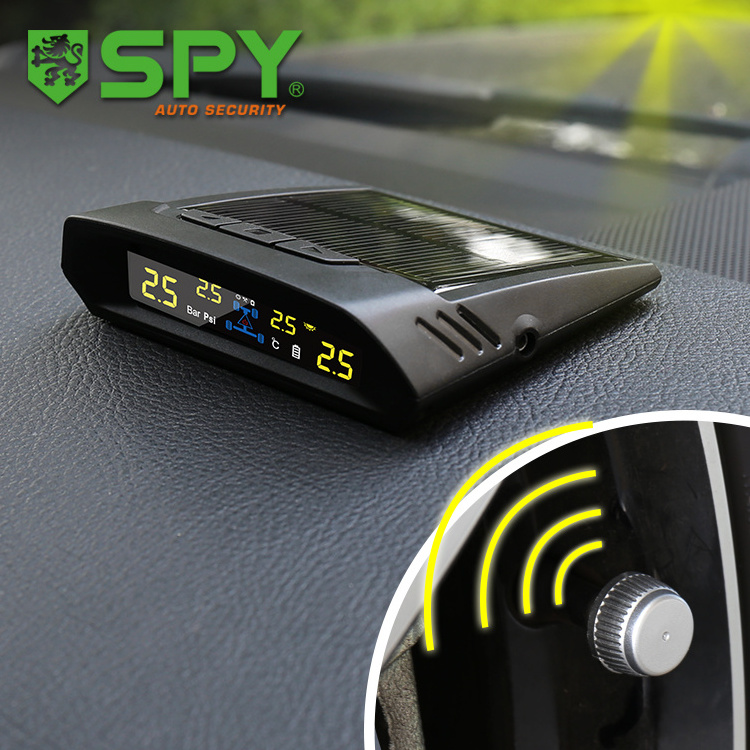 SPY universal solar tpms internal sensor 433 tire pressure monitoring system for audi rav4