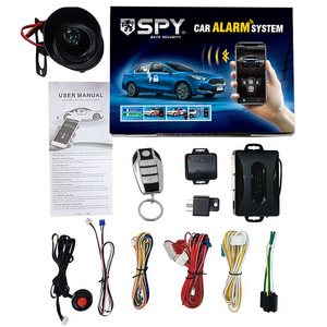 spy Smart car alarm system with phone APP BT car alarm alarma de carro hot in South American Market