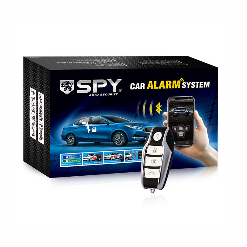 spy Smart car alarm system with phone APP BT car alarm alarma de carro hot in South American Market