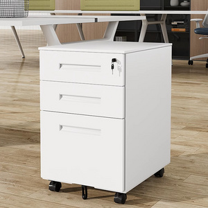 Commerical furniture vertical metal storage file cabinets 2 3 4 drawer Mobile steel filing cabinets with lock for office