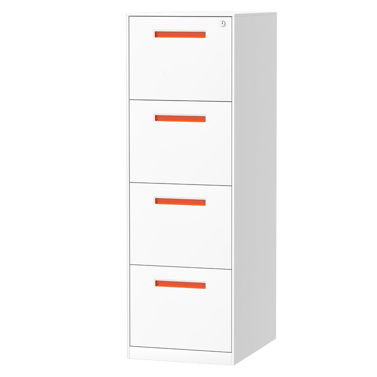 Commerical furniture vertical metal storage file cabinets 2 3 4 drawer Mobile steel filing cabinets with lock for office