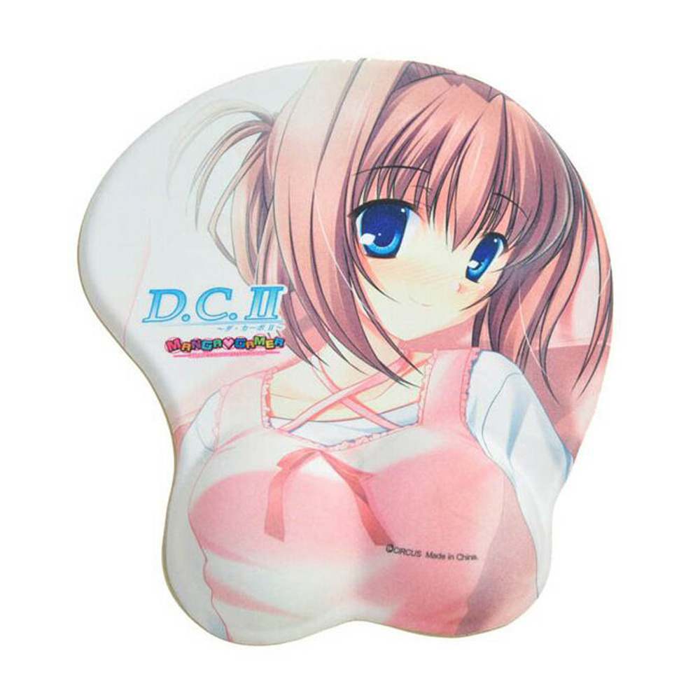 Personalized Photo Mouse Pad for a unique Personalized Gift Personalize Your Own Custom 3D Breast Silicone Mousepad