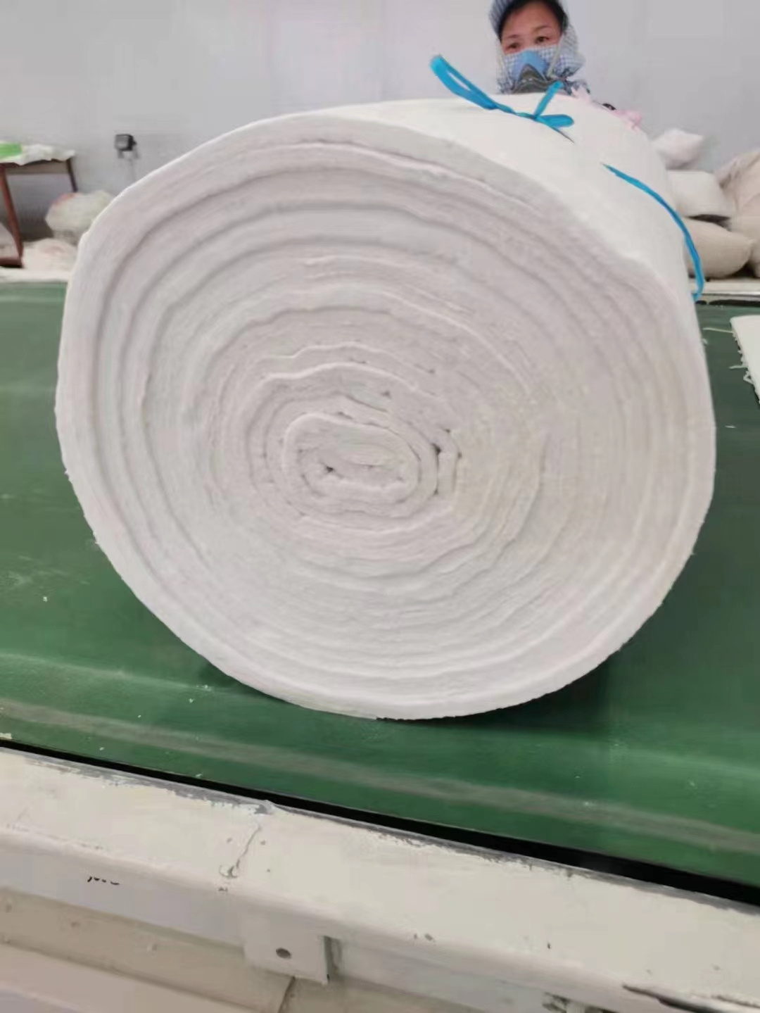 Extra Long Insulation Ceramic Fiber Blanket Alumina Silicate Wool Felt For Kilns