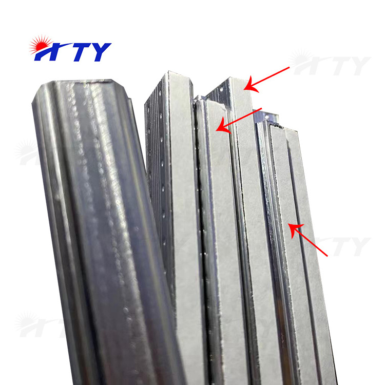 HTY Insulating glass aluminum spacer with butyl double side adhesive tape