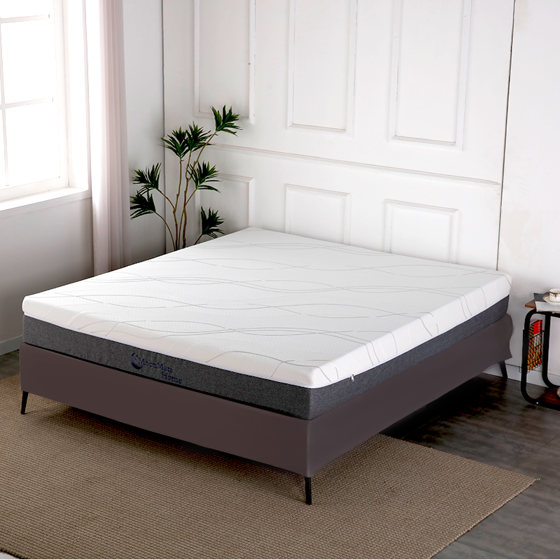 10 inch Gel Memory Foam Queen Size Mattress for Cool Sleep & Pressure Relief Medium Firm Bed Mattresses