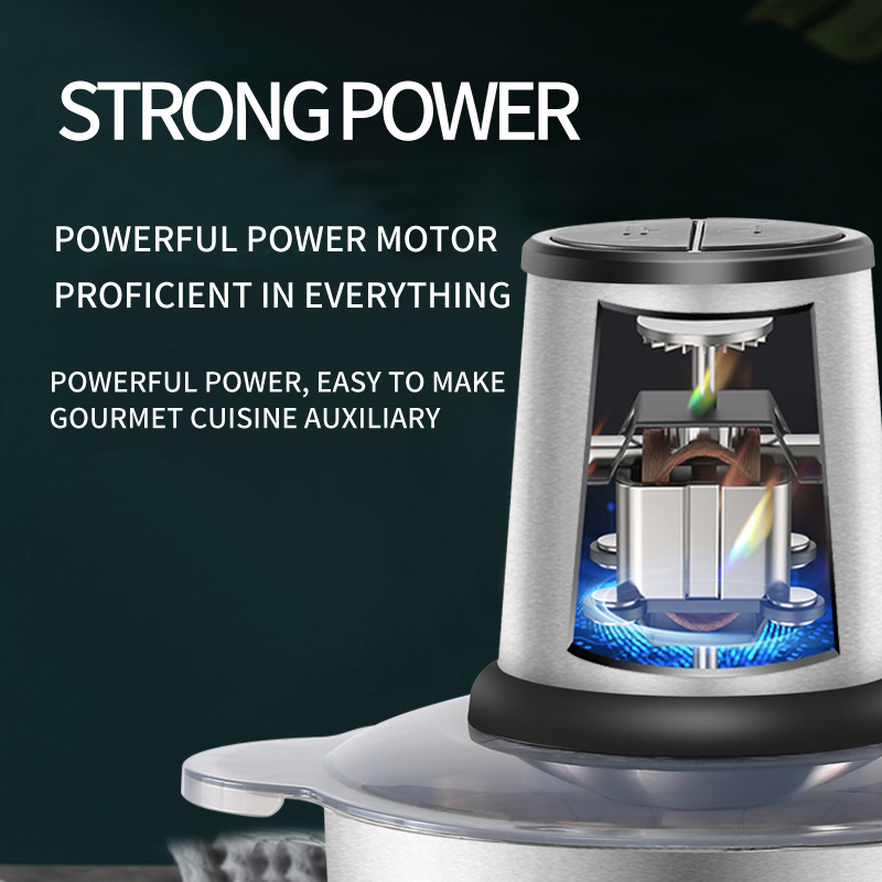 Factory electric food shredder portable food processor fufu pouning machine