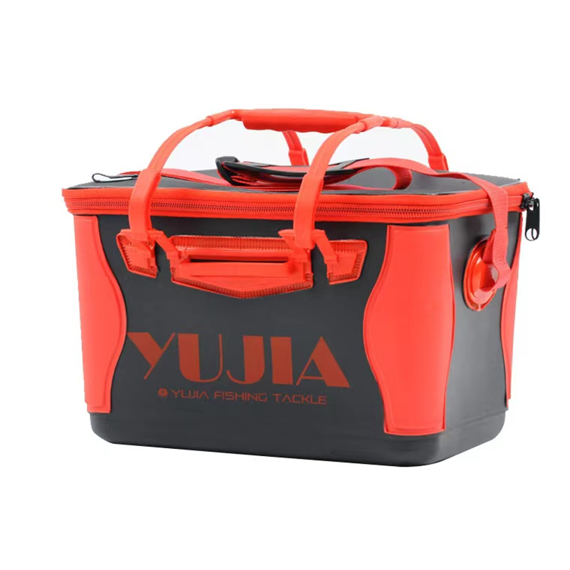 EVA Fishing Gear Portable Large Fish Transport Box Durable Fish Tank Collapsible Plastic Fishing Bucket