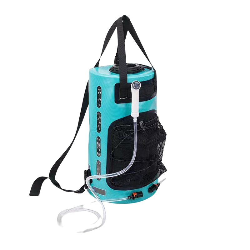 Outdoor 22L Hanging Camping Solar Heated Shower Bag Custom Wholesale Camping Supplies Shower Water Bag