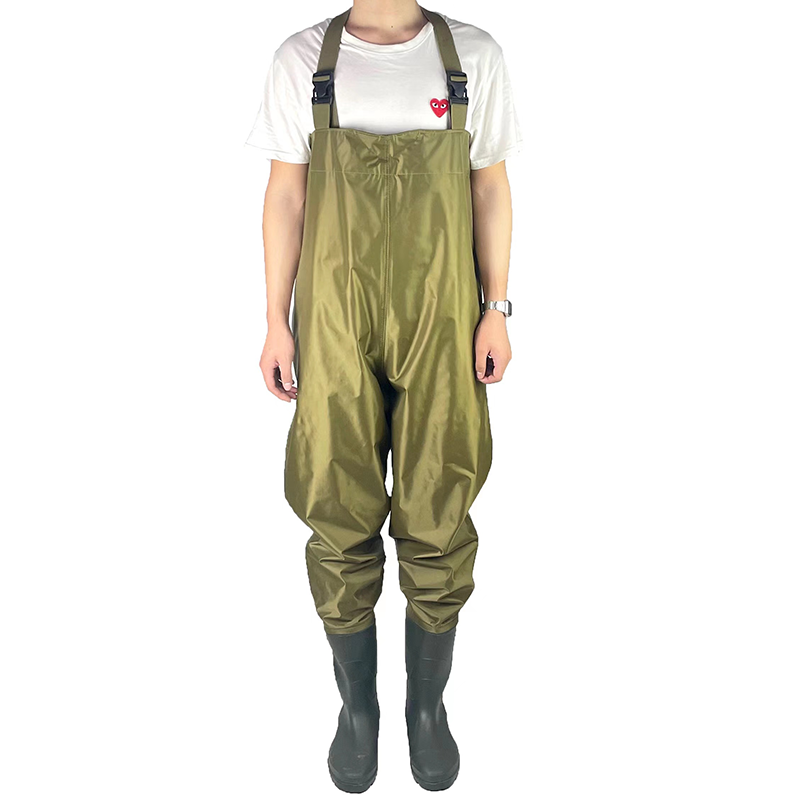 OEM for brand Jinzhao camo neoprene wader suit keep warm fly fishing wader