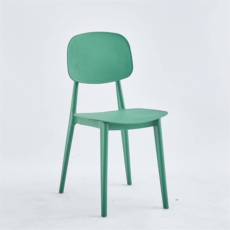 European Modern Cheap Price Coffee Shop Furniture Outdoor Dine Chair Stacking PP Plastic Dining Chair