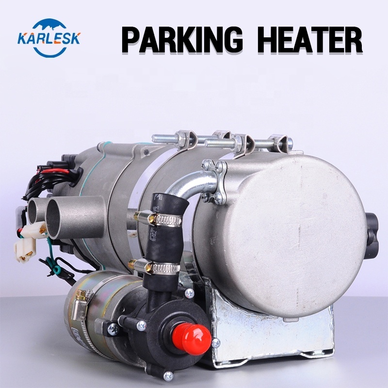 Parking heater 12V 24V 10KW suitable for buses, trucks, aluminum shell diesel water liquid parking heater