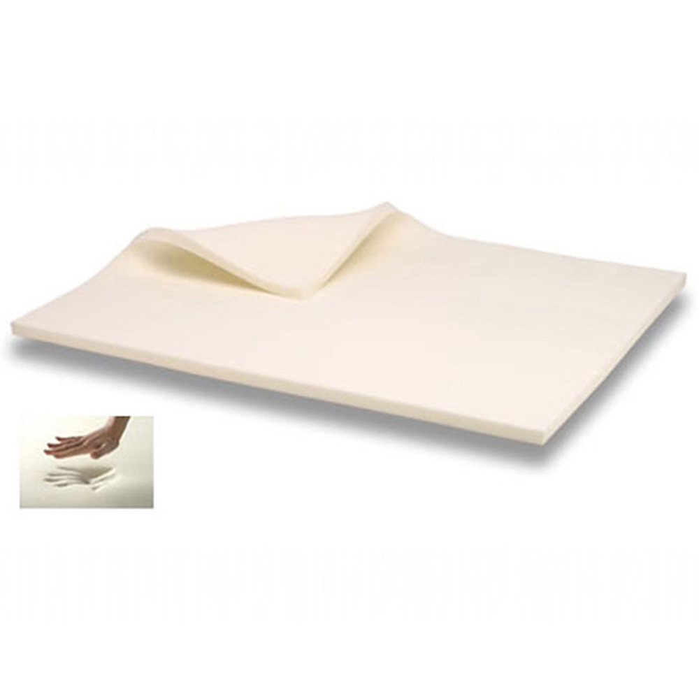 Wholesale Breathable Cotton Removable Fabric Cover Soft Memory Foam Bed Mattress Topper