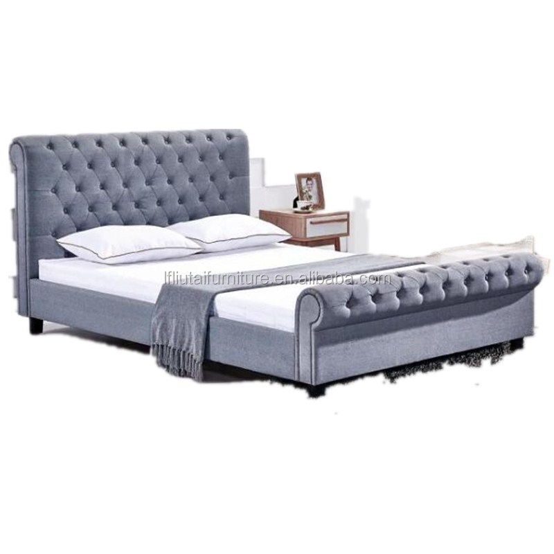 european style bedbroom furniture divan bed design fabric king size queen bed frame