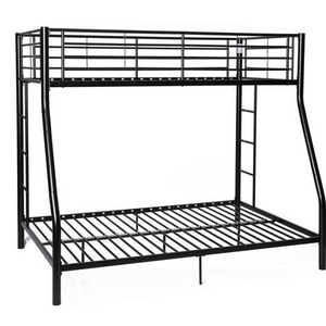 modern single metal platform loft bunk bed for adult made of iron dormitory kids bunk bed for sale