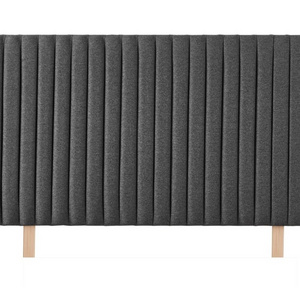 Leather King Tufted Panels Wall Catherine Soho Collection Headboard 3ft Single Twill - Grey Vertically Padded Velvet Headboard