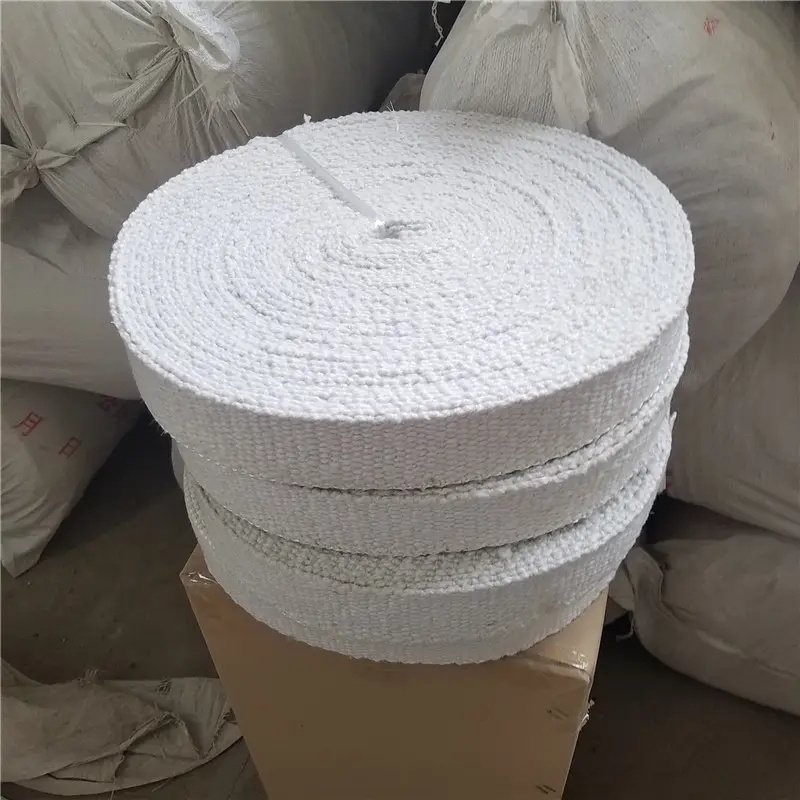 Ceramic fiber wool textile rope/cord/braid, cloth/fabric, tape/strips and yarn for heater