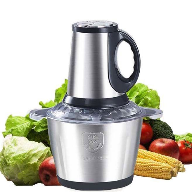 10 Cup Stainless Steel Food Processors Mini, vegetable chopper mixer design meat grinder/