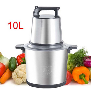 5L fufu blender machine multifunctional chopper electcic, knife manual mincer small mixer meat grinder for sale/