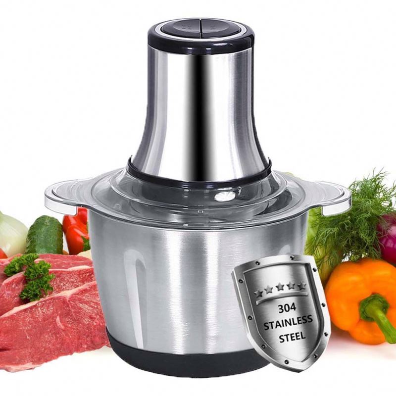 high power hachoir a viande 3 liter, cutter food chopper machine meat grinder for vegetable/