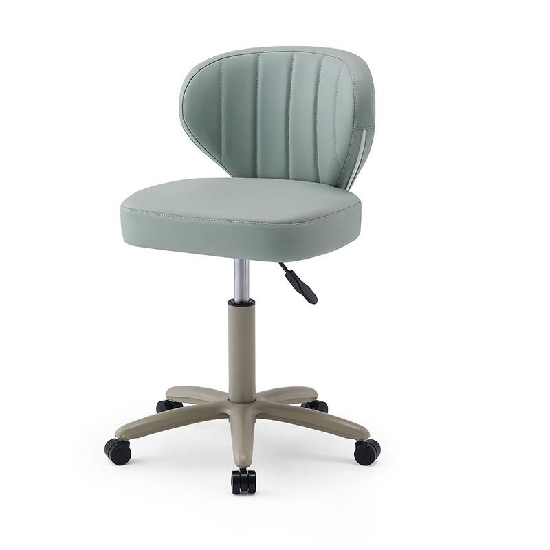 Best Selling Swivel Bar Chair On Wheels Salon Stool 360 Degrees Classic Adjustable Barber Stool