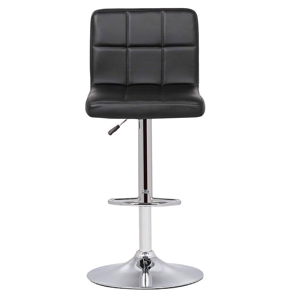 PU Leather Modern Height Adjustable Swivel kitchen breakfast coffee bar chairs