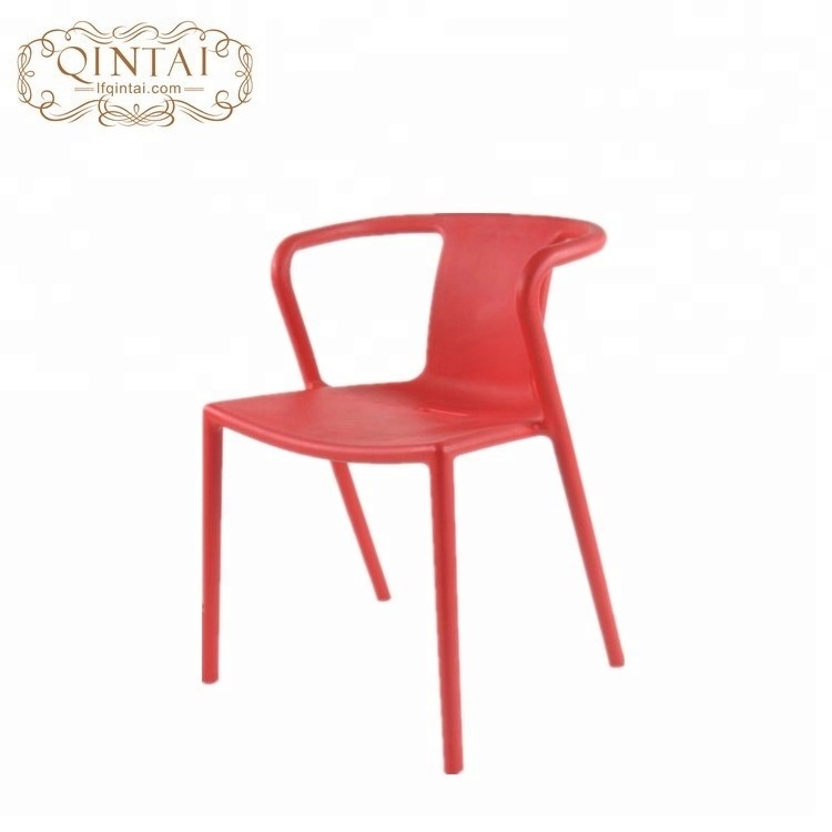 Colorful leisure plastic dining durable monoblock chair