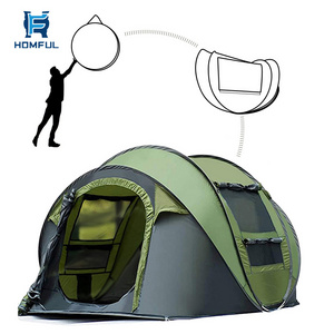 HOMFUL Wholesale Large Automatic Instant Tent Waterproof Camping Tents Pop Up Outdoor Tents