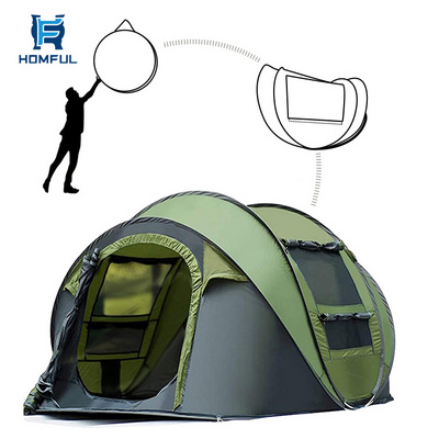 HOMFUL Wholesale Large Automatic Instant Tent Waterproof Camping Tents Pop Up Outdoor Tents