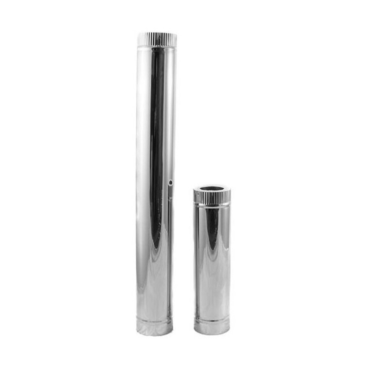 High Quality Stainless Steel Chimney Flue Pipe and Cap for Pizza Oven Vent