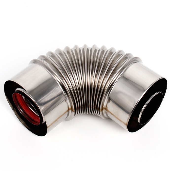 Stainless steel coaxial 100/60mm chimney elbow 90 degree concentric venting flues for electric tankless heater / gas boiler