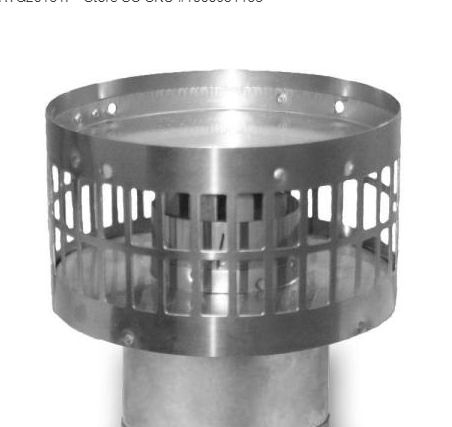 Stainless steel chimney cap round rain cap with bird guard 6 inch 150 mm