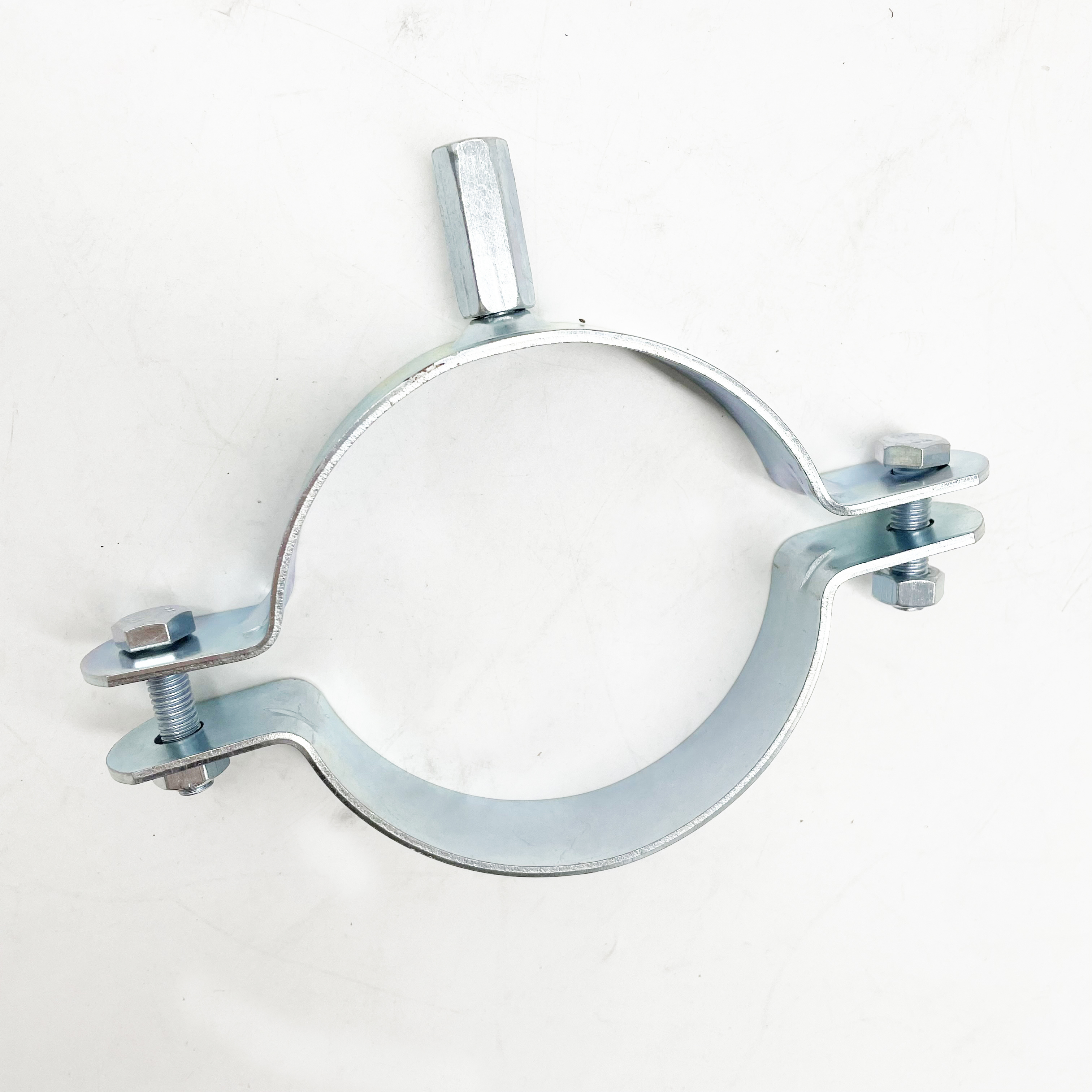 Galvanized pipe clamp HVAC duct suspension bracket / clamp without EPDM RUBBER gasket