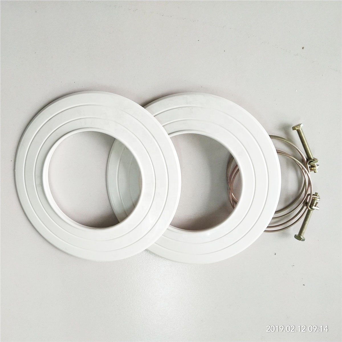 Rubber gaskets PVC Gasket  Flue Sealing Accessories for Chimney Pipe of Gas boiler