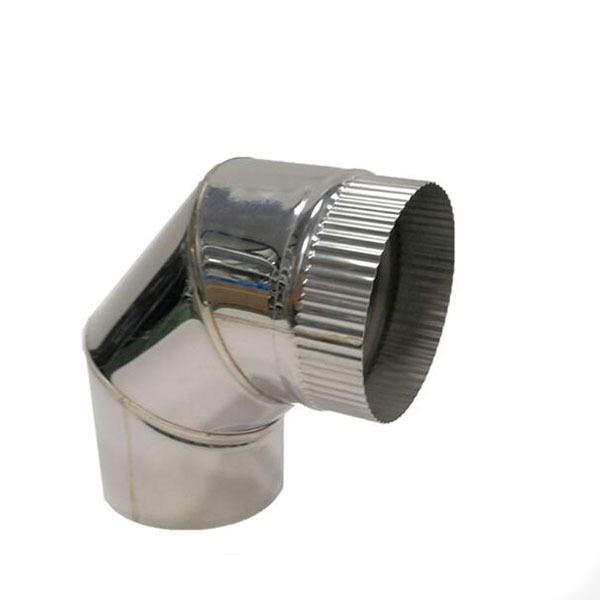 Spigot lock single wall stainless steel fireplace chimney kit / stove pipe /elbow /tee/chimney cap