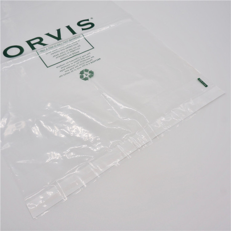 Recycled Packaging Polythene Plastic Clothing Garment Bags for T-Shirts Display