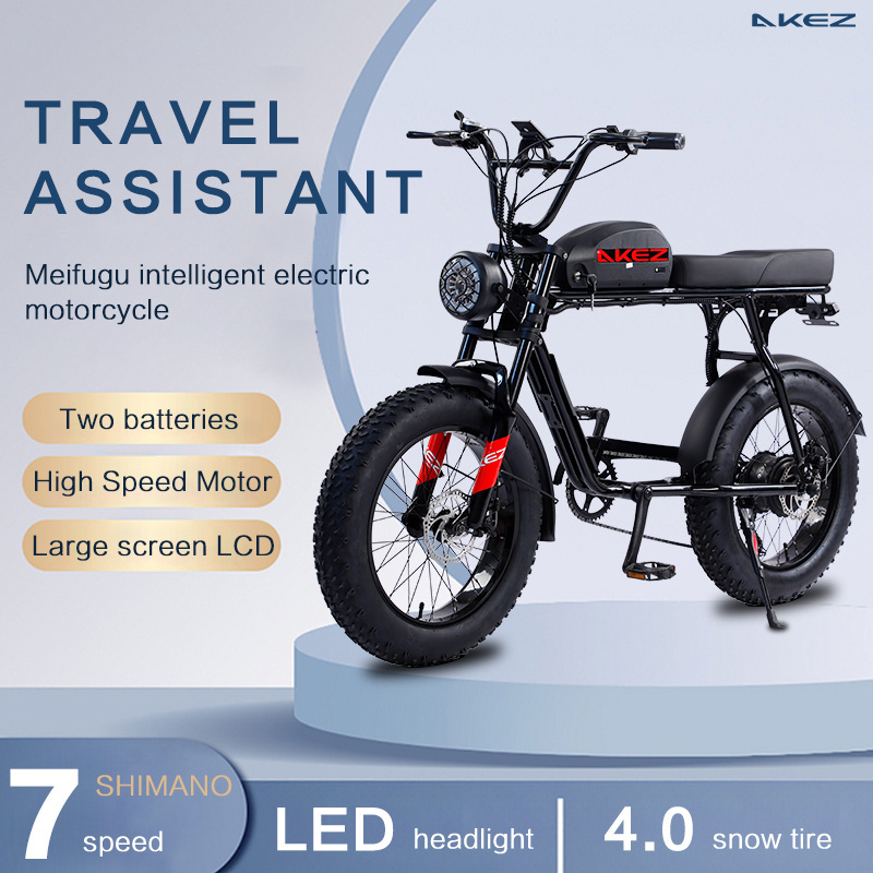 EU warehouse Fat Tire Electric Bicycle 20inch  Dirt E-bike Factory Price 500W/750W motor 13ah battery Off-road Fatbike