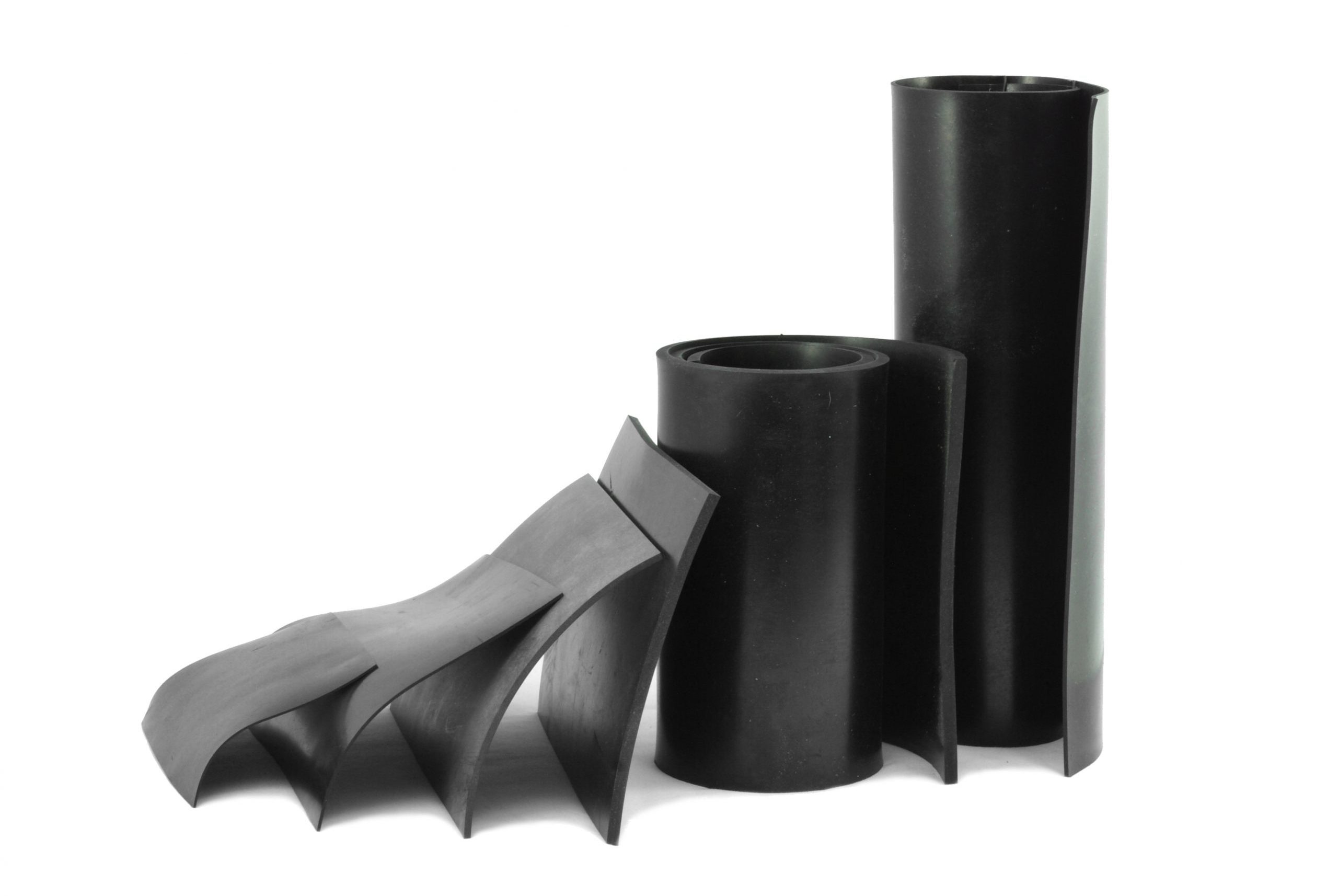 Fabric Insertion Black EPDM Rubber Sheet Cloth Reinforced Rubber Sheet on Sale